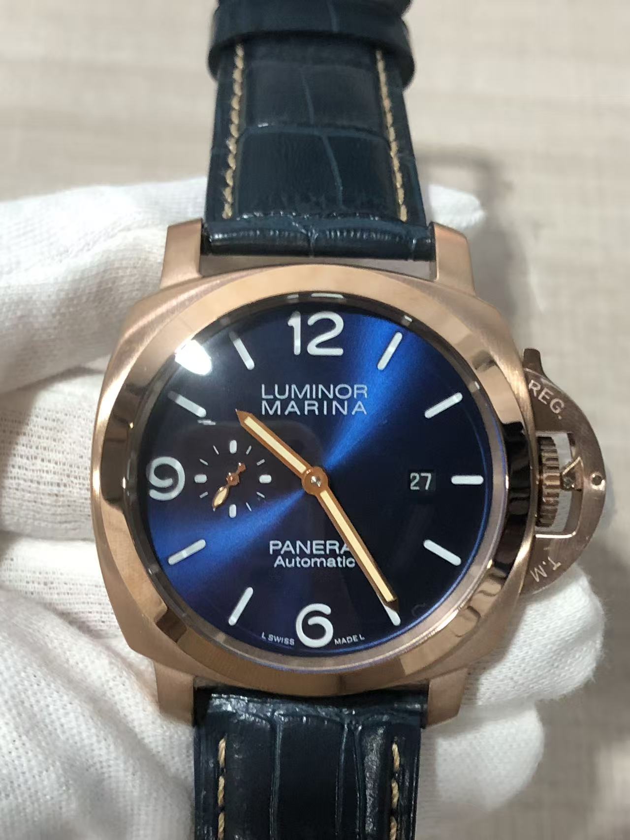 Replica LUMINOR 904L Stainless Steel Automatic Mechanical Watch Mens Watches 45mm