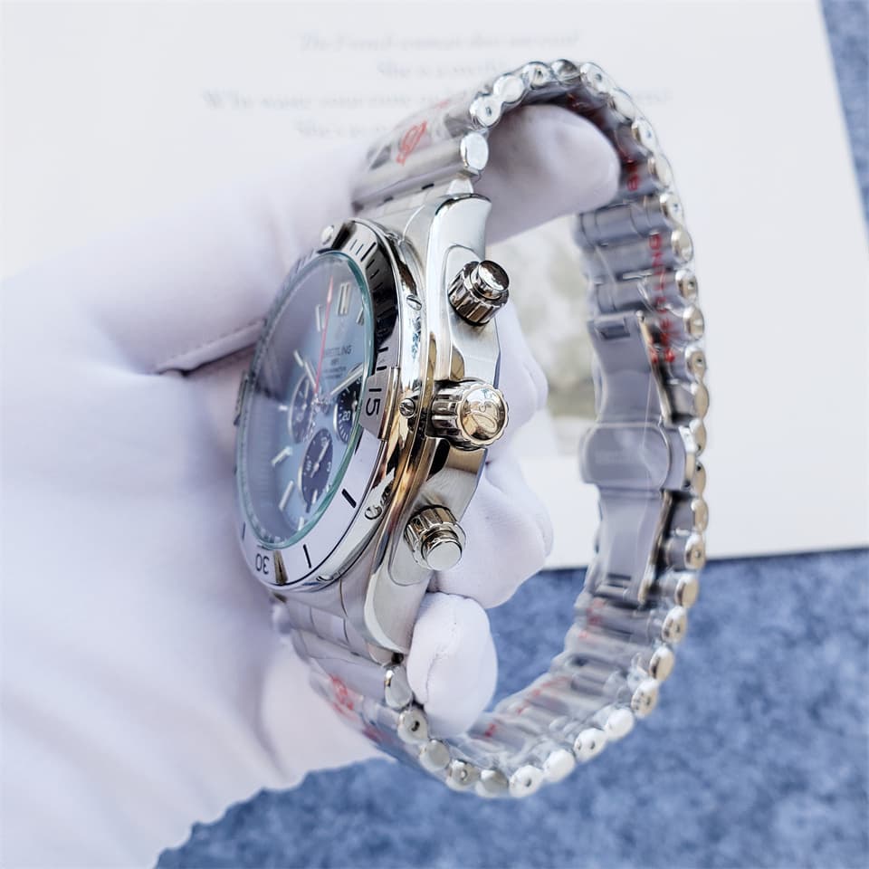 Replica Stainless Steel Japanese Vk63 Quartz Movement Watch BL117