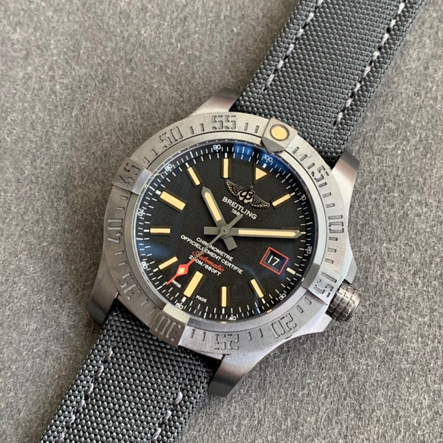 Replica Avengers Blackbird 46MM Mechanical Automatic Stainless Steel Watch