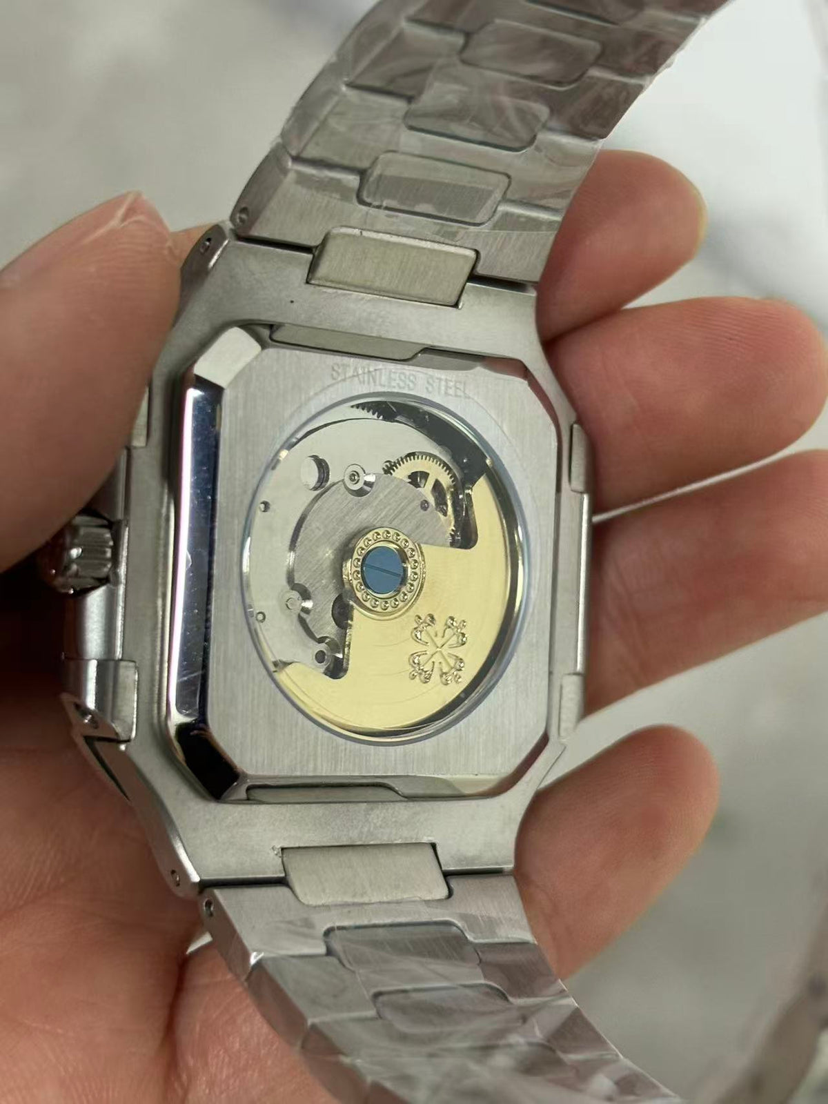 Replica CUBITUS 5821/1A-001 Stainless Steel Automatic Mechanical Watch 45mm