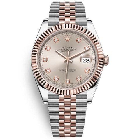 Automatic Watch for Men Replica DateJust Rosegold Dial 40mm