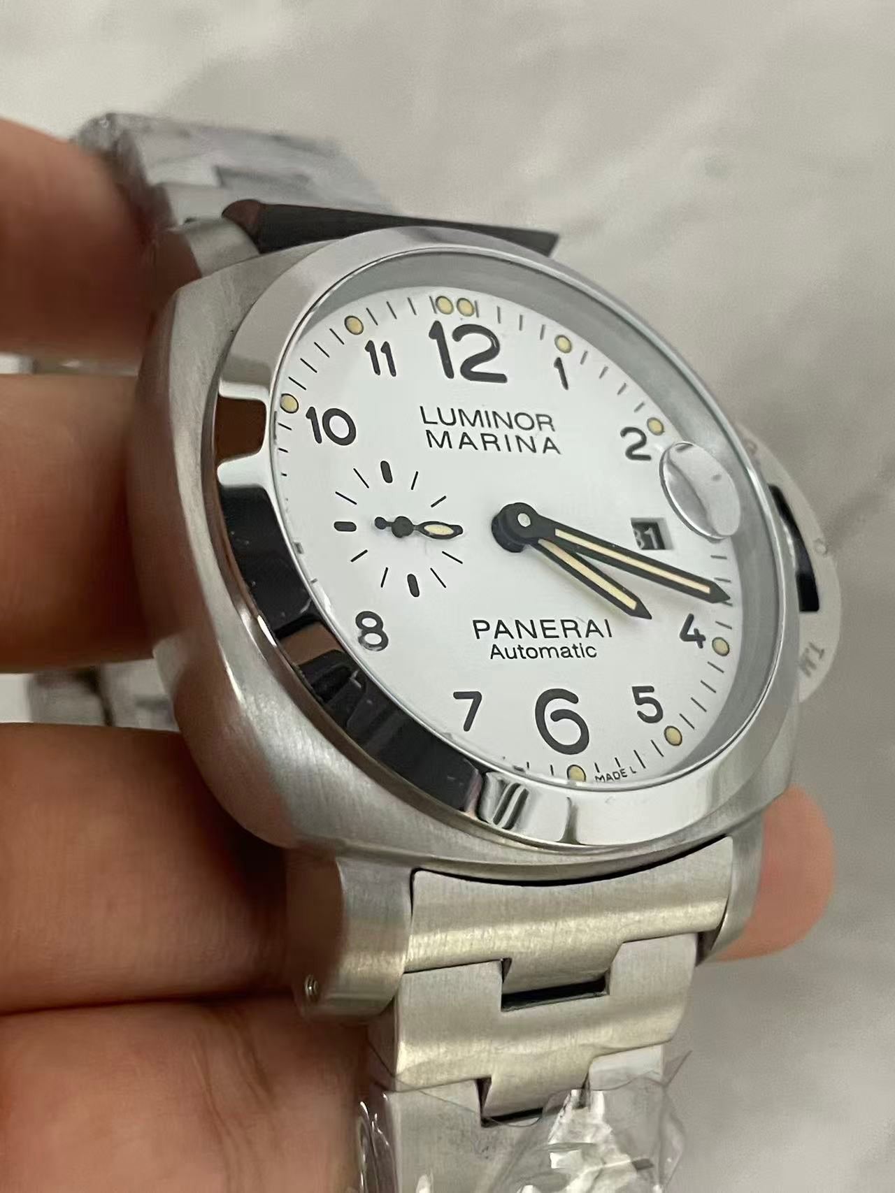 Replica LUMINOR 904L Stainless Steel Automatic Mechanical Watch Mens Watches 46mm
