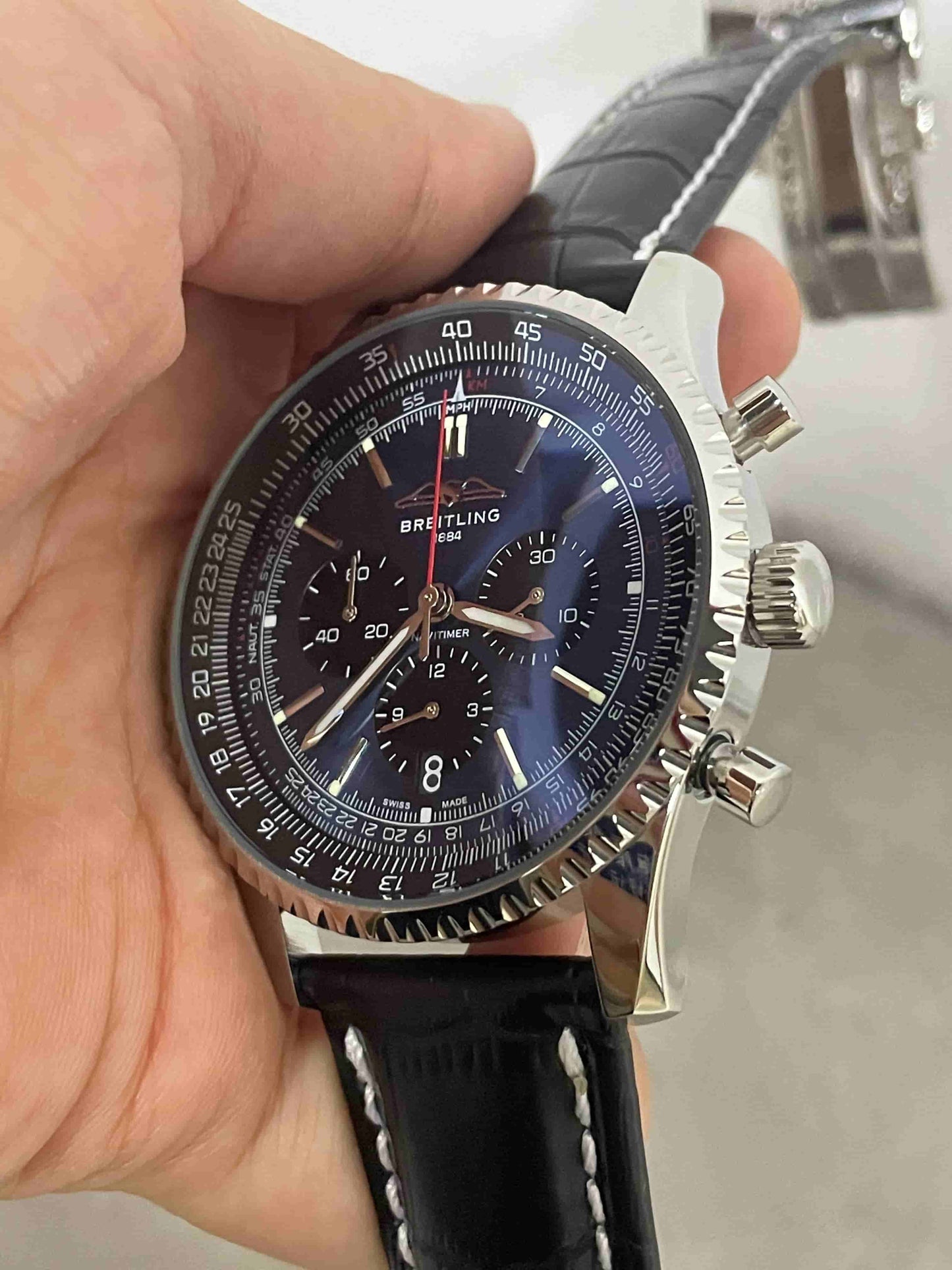 Replica Stainless Steel Japanese Vk Quartz Movement Watch BL227