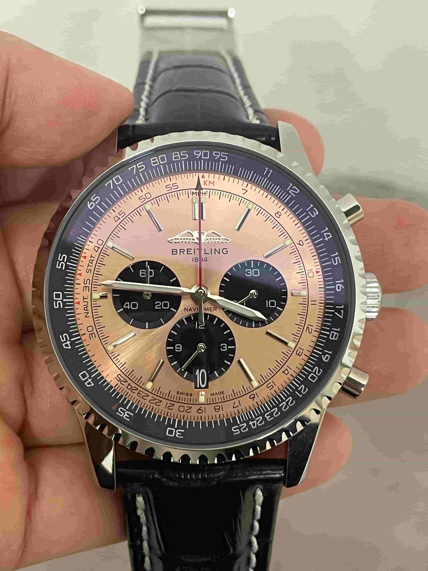 Replica Stainless Steel Japanese Vk Quartz Movement Watch BL229
