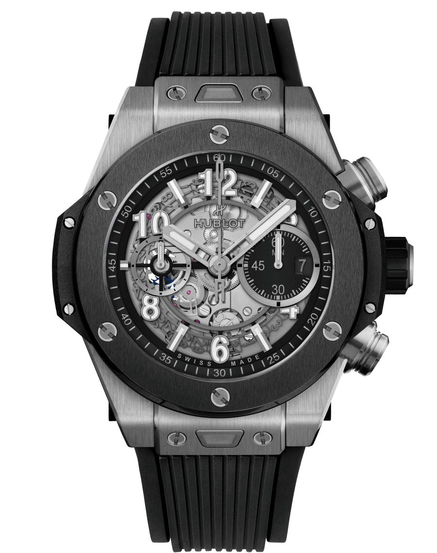 Luxury VK Quartz Movement Watch for Men Chronograph Wristwatch Stainless Steel Leather Strap
