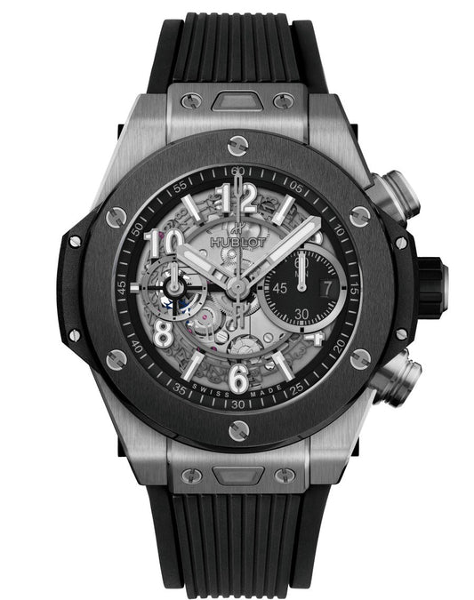Luxury VK Quartz Movement Watch for Men Chronograph Wristwatch Stainless Steel Leather Strap
