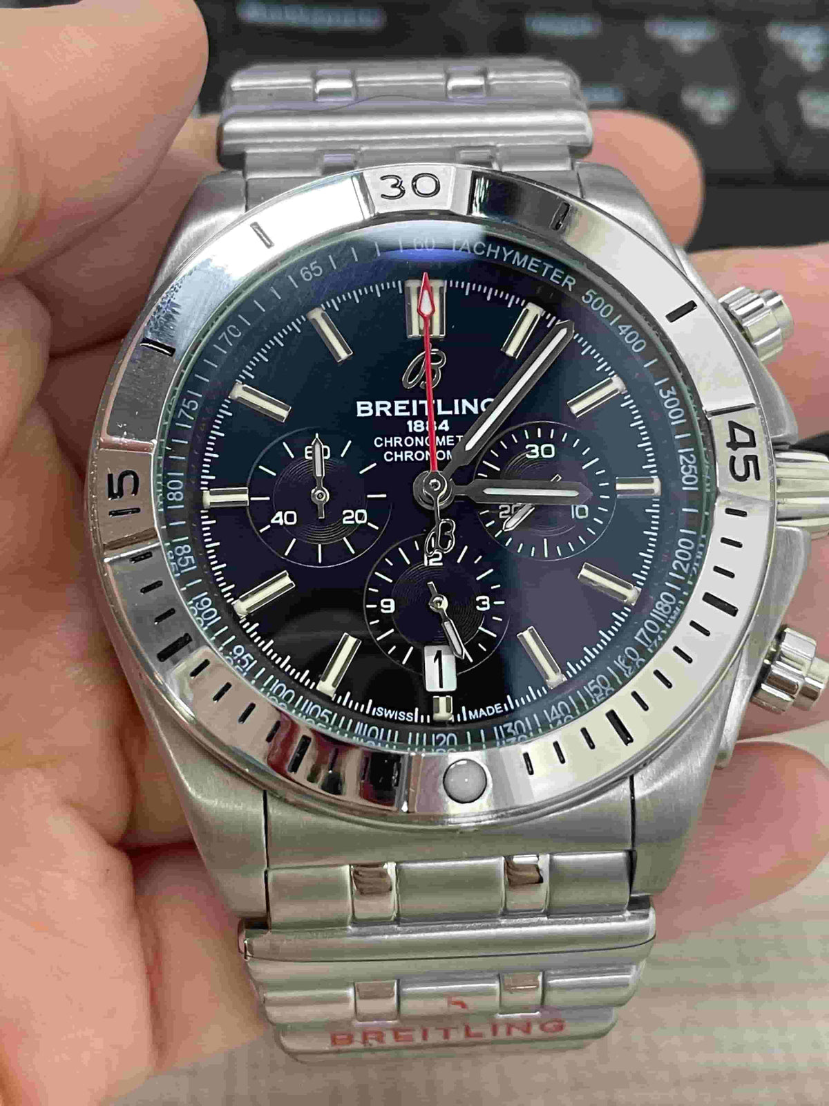 Replica Stainless Steel Japanese Vk63 Quartz Movement Watch BL149
