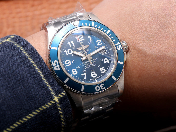Replica Super Ocean 46MM Mechanical Automatic Stainless Steel Watch