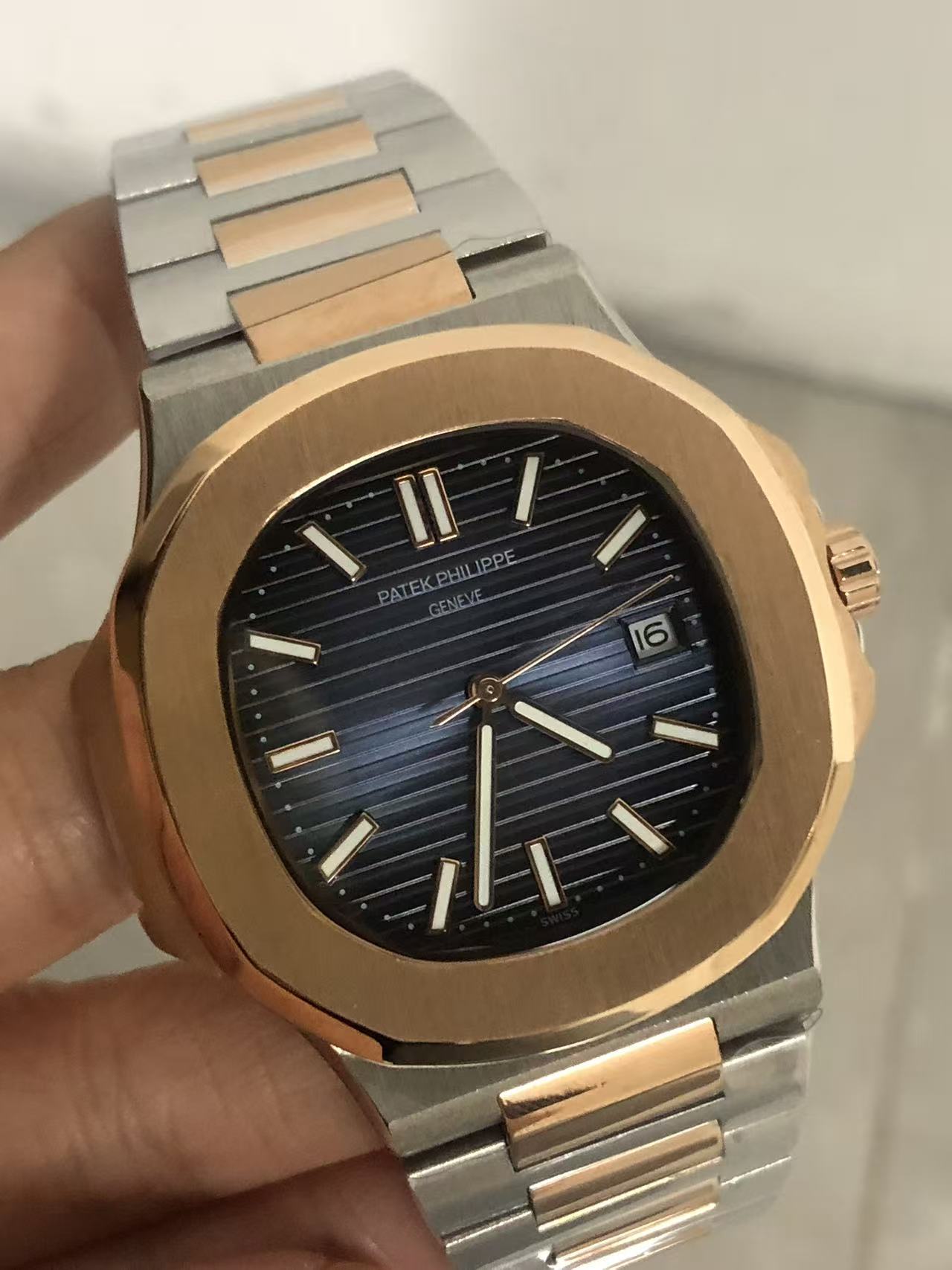 Replica NAUTILUS Stainless Steel Automatic Mechanical Watch 40mm