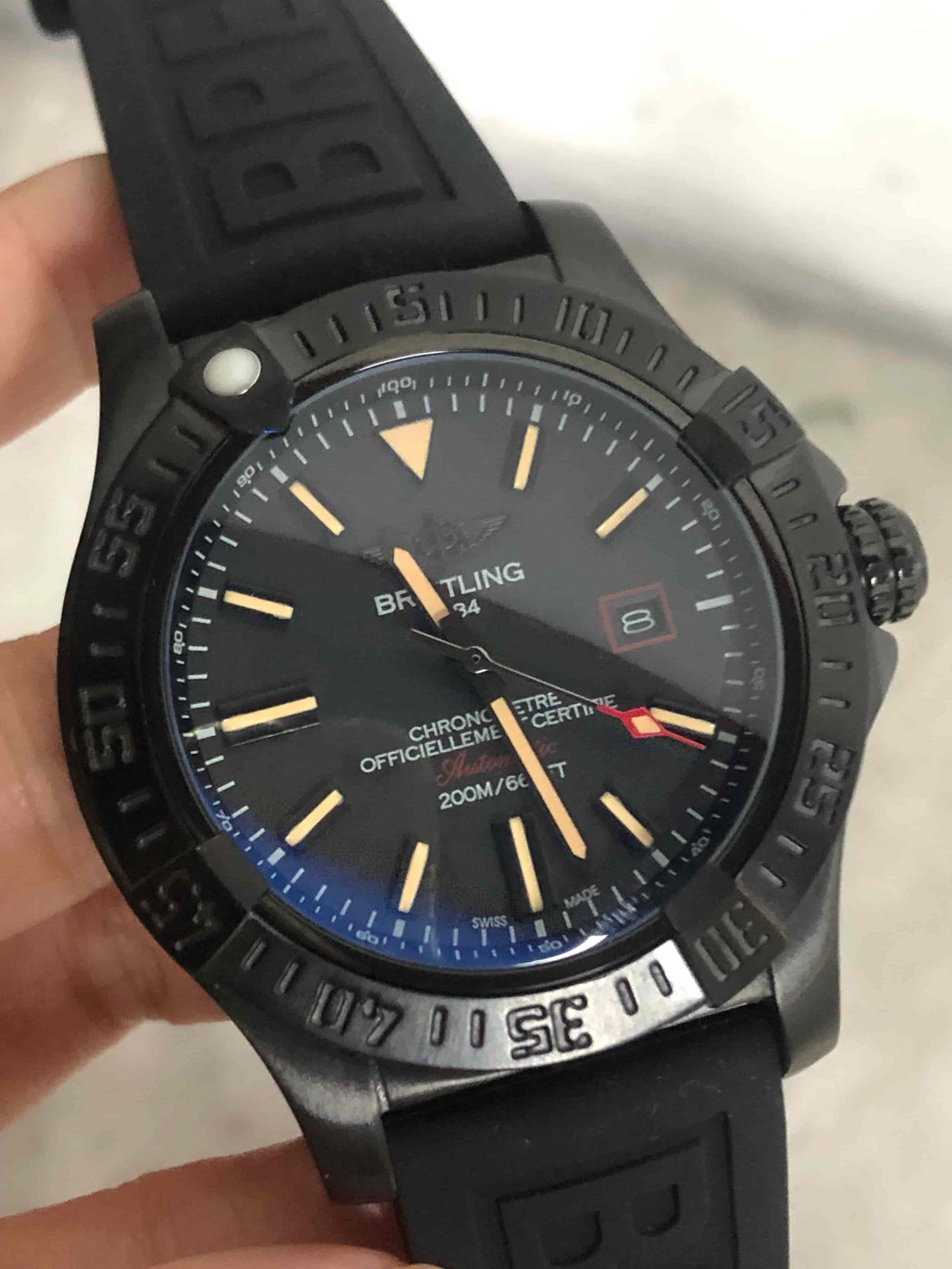 Replica Stainless Steel Japanese Vk Quartz Movement Watch BL201