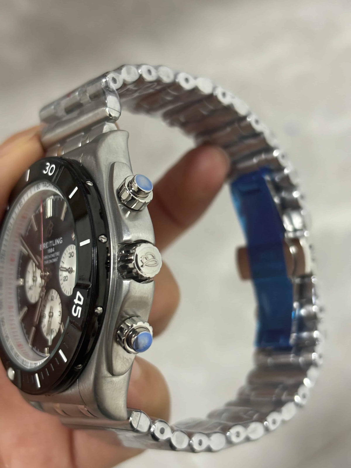 Replica Stainless Steel Japanese Vk Quartz Movement Watch BL166