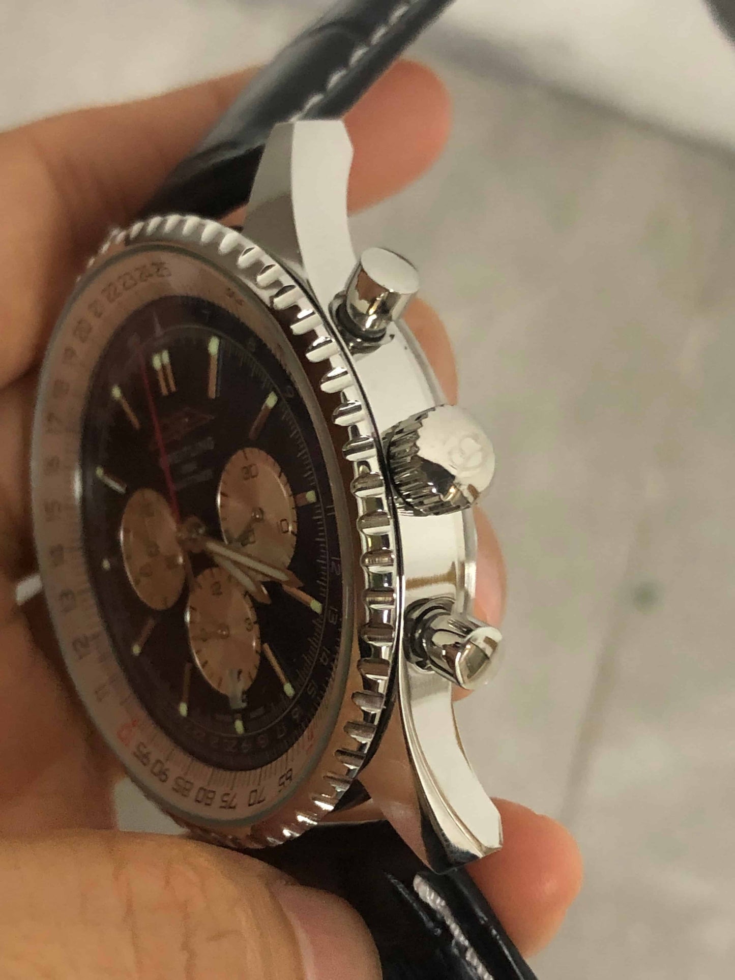 Replica Stainless Steel Japanese Vk Quartz Movement Watch BL170