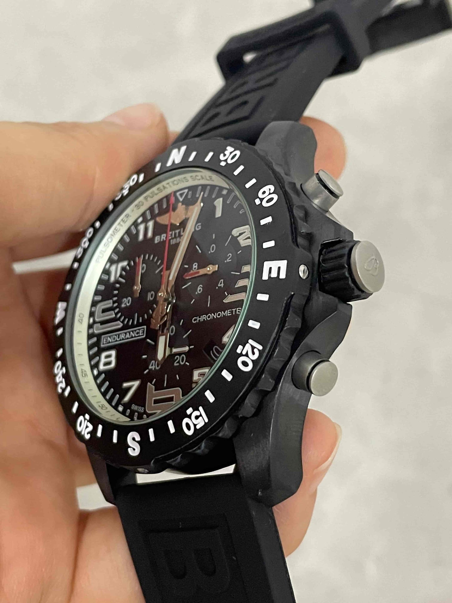 Replica Stainless Steel Japanese Vk63 Quartz Movement Watch BL94