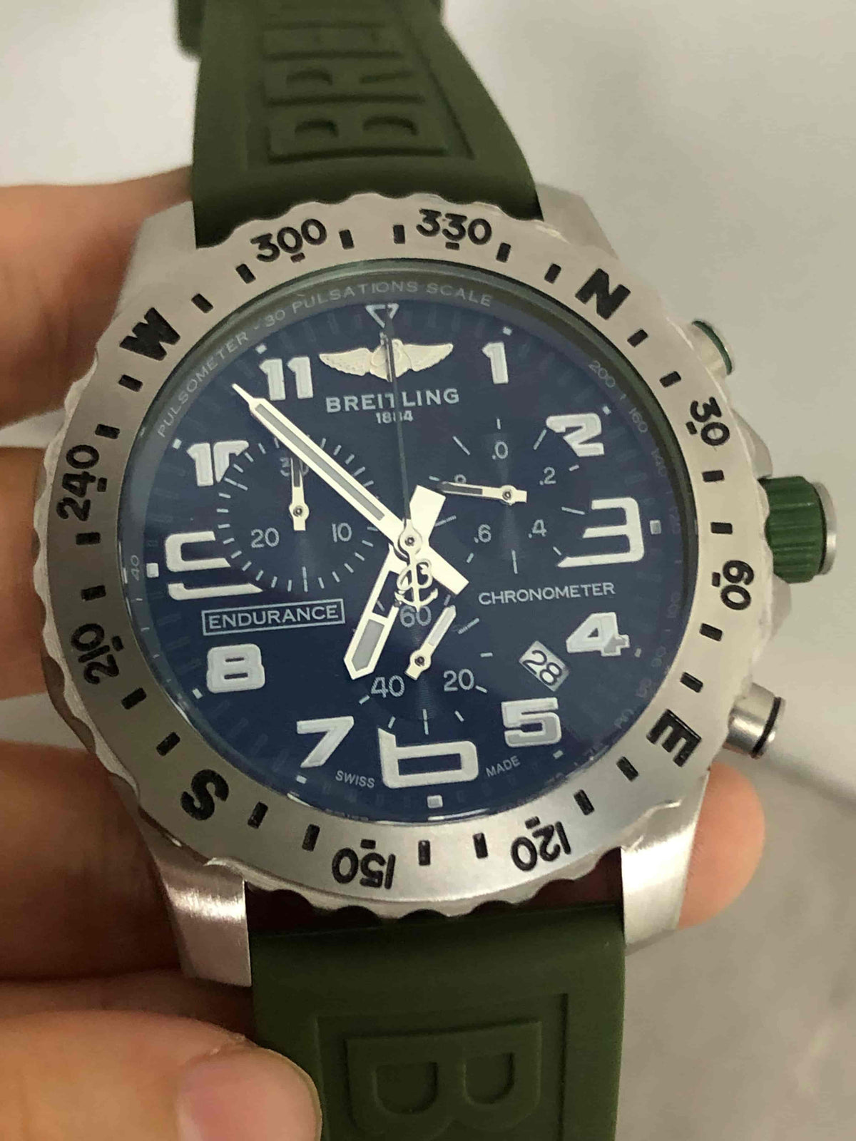 Replica Stainless Steel Japanese Vk63 Quartz Movement Watch BL147