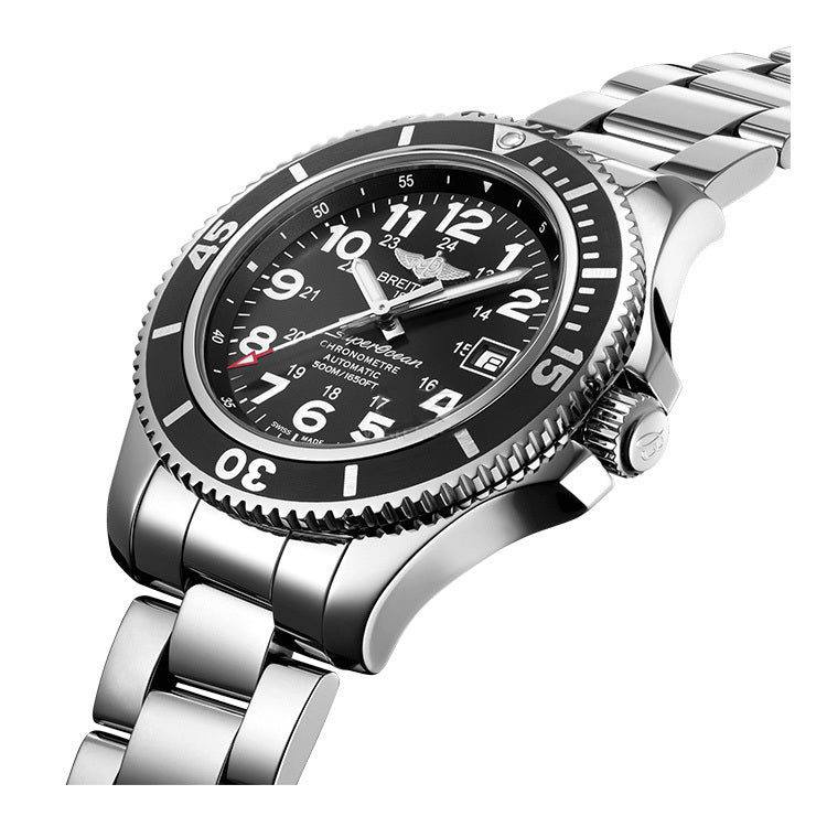 Luxury Automatic Watch for Men Mechanical Wristwatch Stainless Steel Super Ocean 46MM