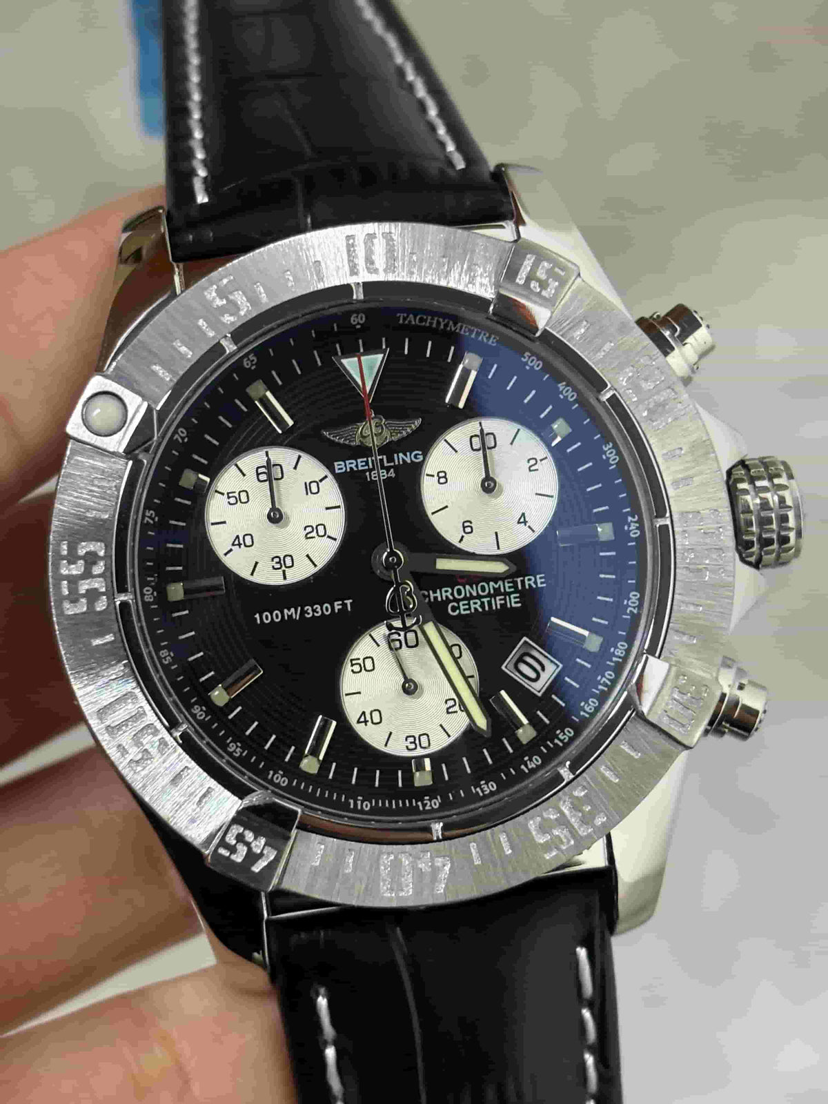 Replica Stainless Steel Japanese Vk Quartz Movement Watch BL157