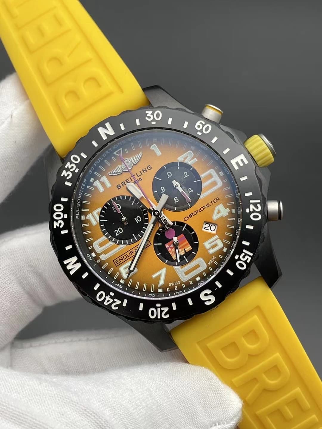 Replica Stainless Steel Japanese Vk63 Quartz Movement Watch BL116
