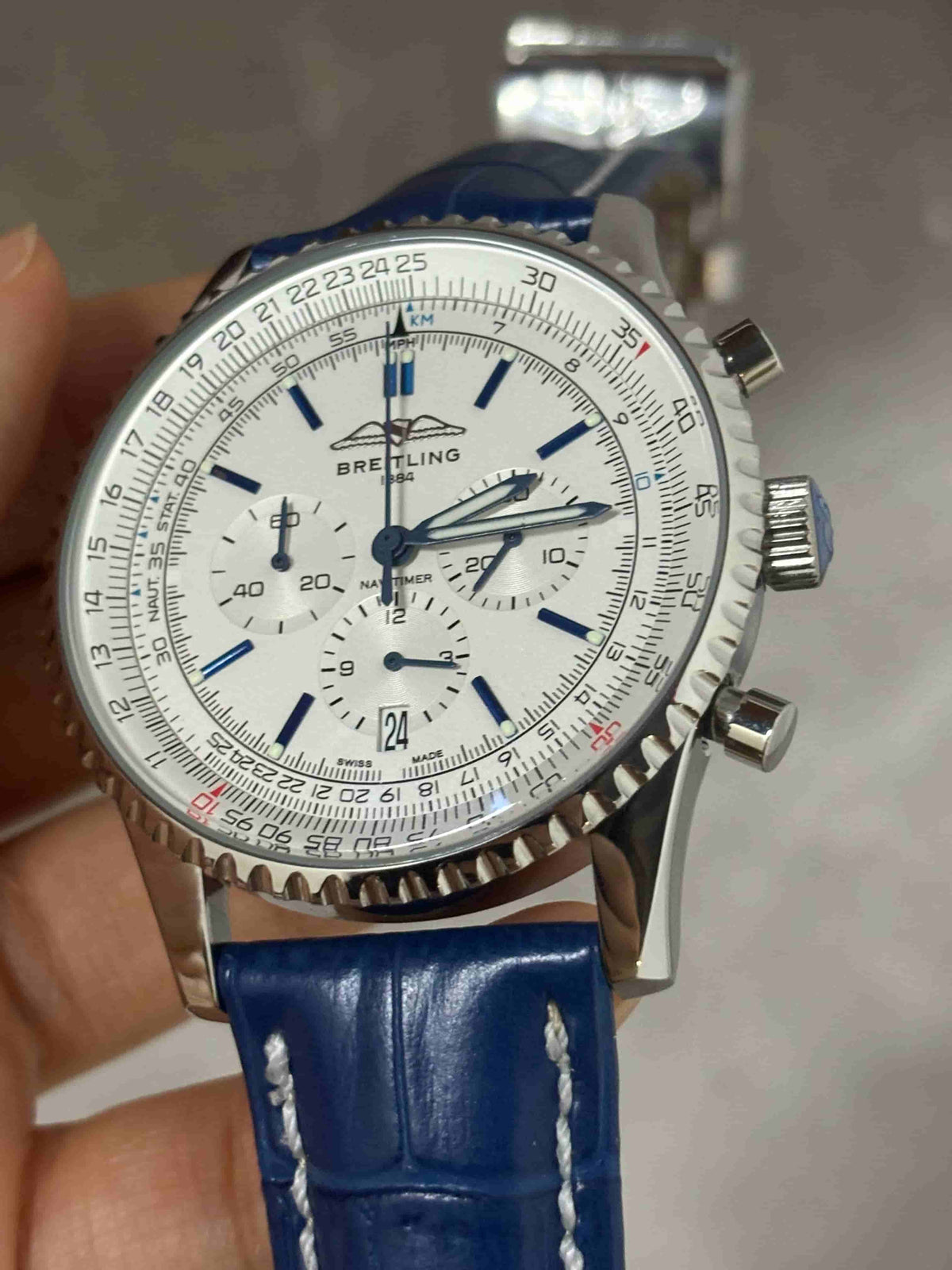 Replica Stainless Steel Japanese Vk63 Quartz Movement Watch BL112