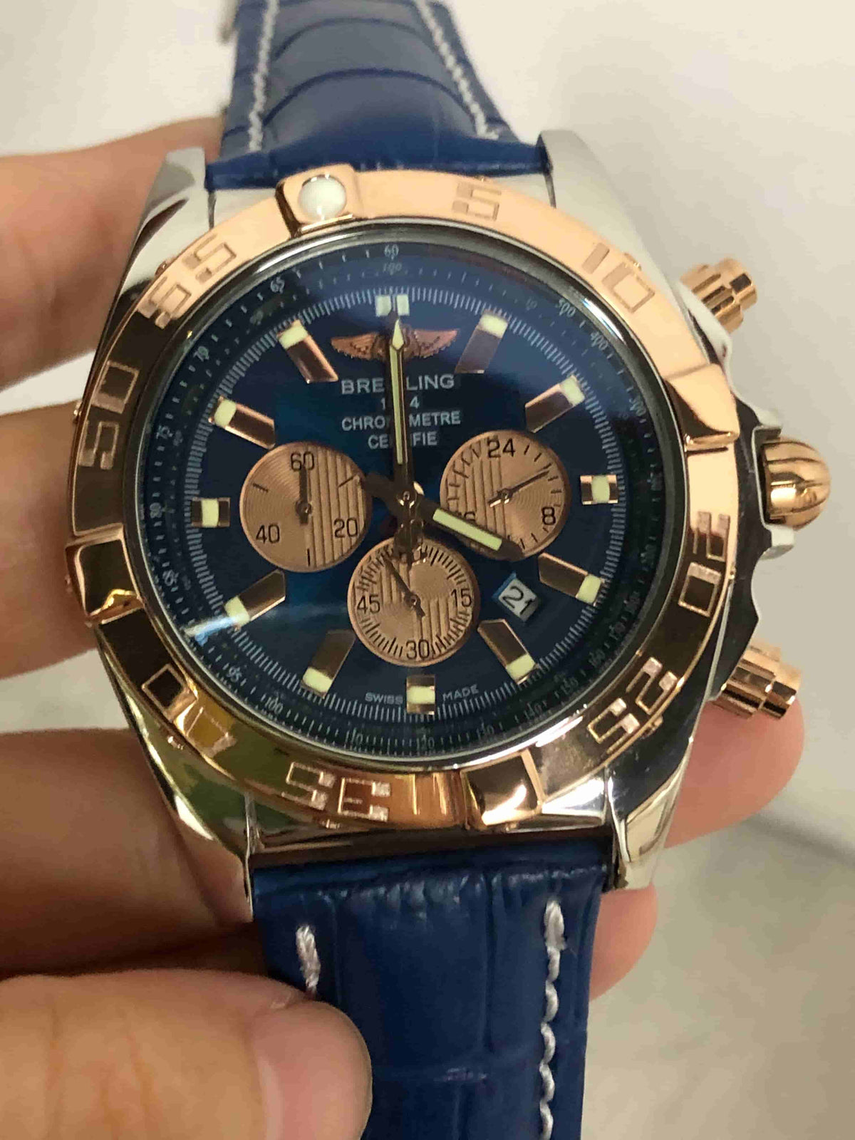 Replica Stainless Steel Japanese Vk Quartz Movement Watch BL216