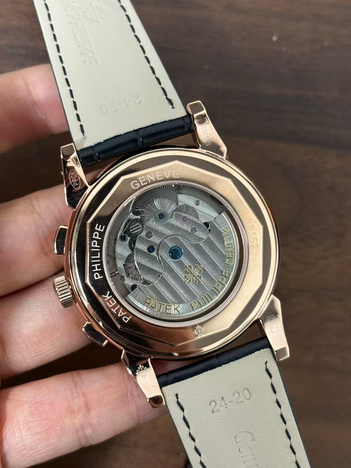 Replica Leather Stainless Steel Automatic Mechanical Watch 40mm