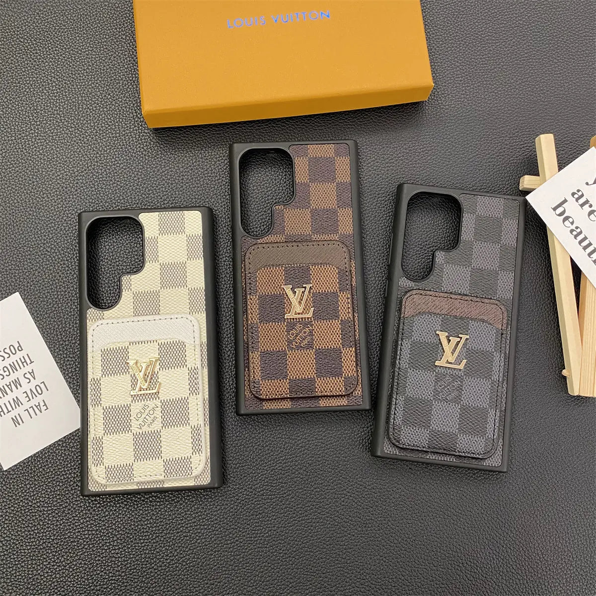 SAMSUNG GALAXY PETITE MALLE PHONE CASES CARD HOLDER MONOGRAM CANVAS-1 mysite
