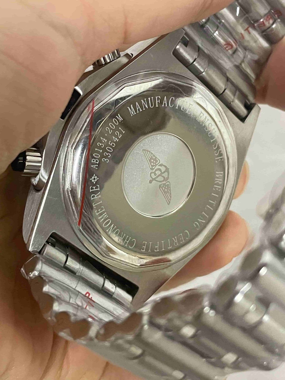 Replica Stainless Steel Japanese Vk63 Quartz Movement Watch BL101