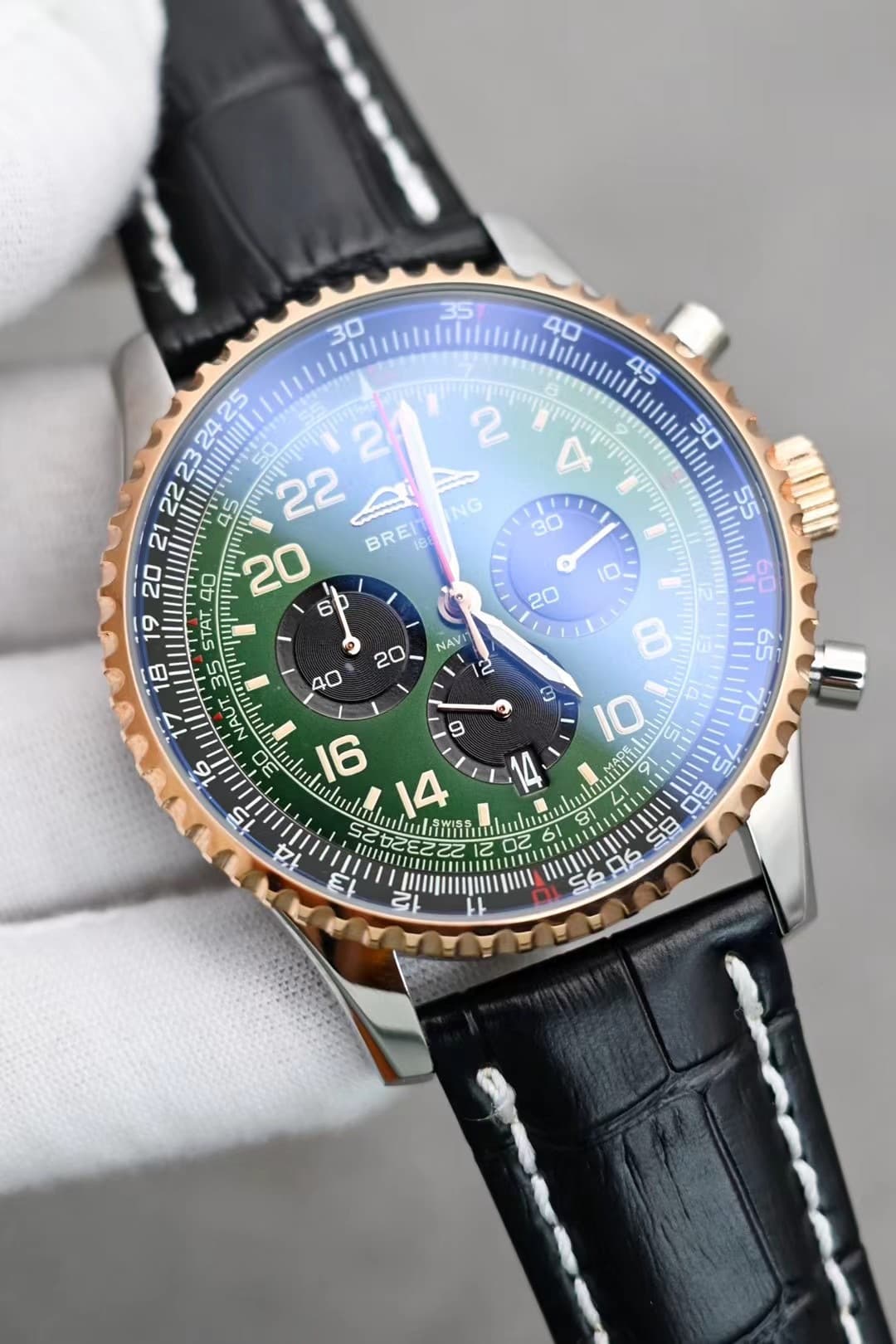 Replica Stainless Steel Japanese Vk63 Quartz Movement Watch BL119