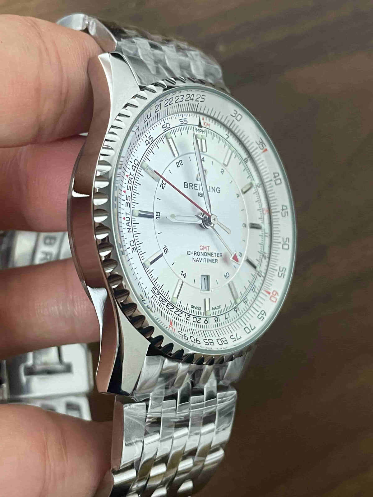 Replica Stainless Steel Japanese Vk Quartz Movement Watch BL252