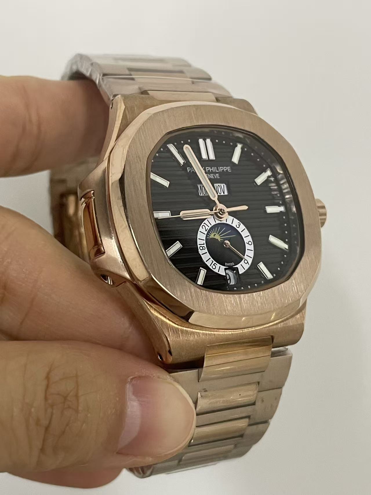 Replica NAUTILUS Stainless Steel Automatic Mechanical Watch 40mm