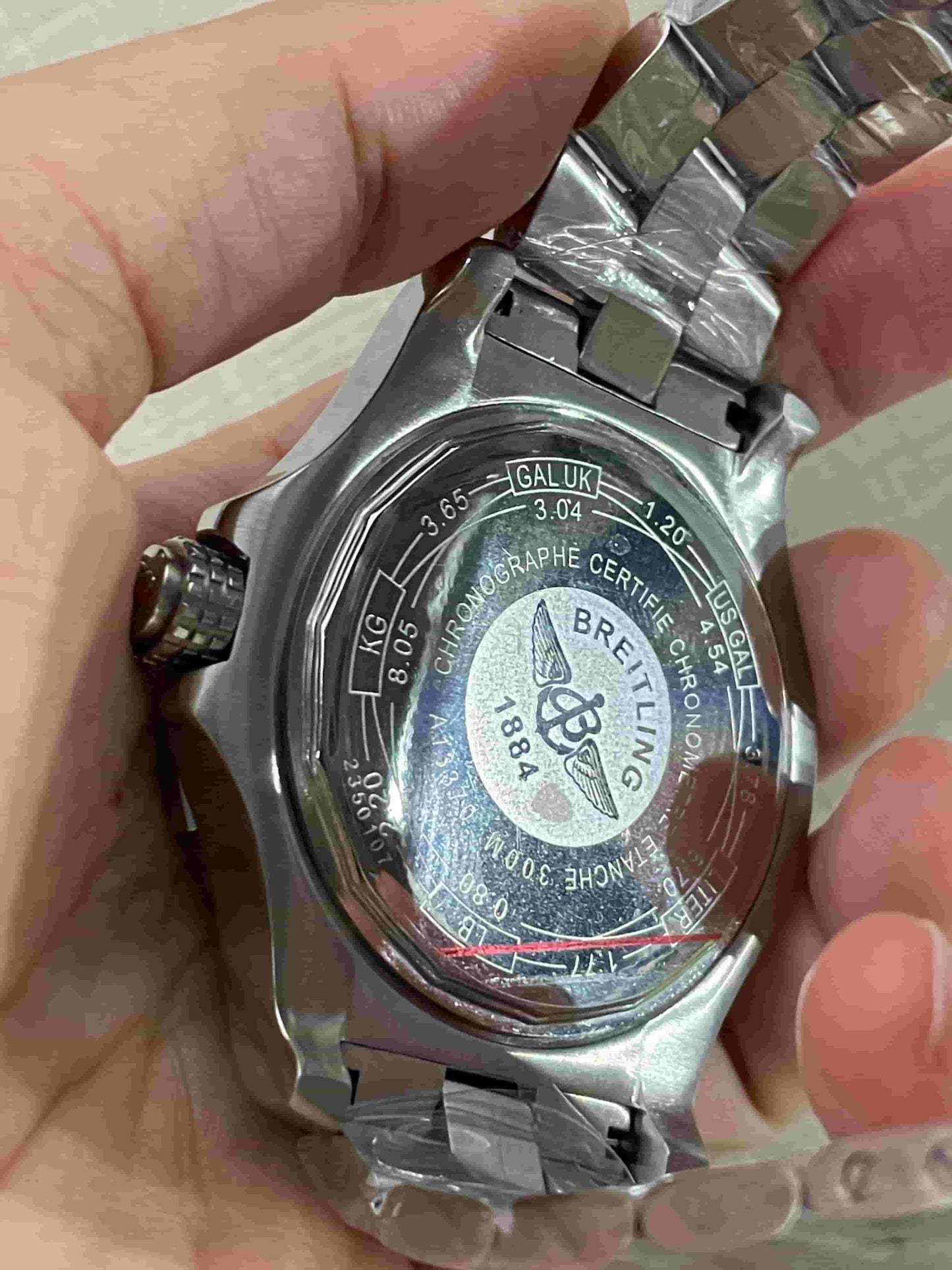 Replica Stainless Steel Japanese Vk63 Quartz Movement Watch BL36