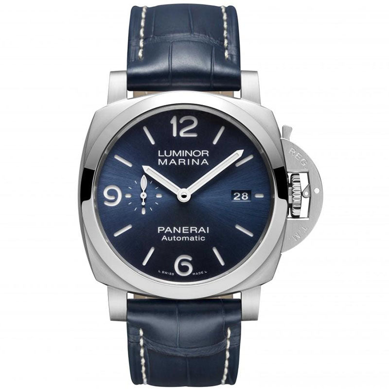 904l Stainless Steel Automatic Mechanical Watch leather strap Mens Watches 44MM PAM01112