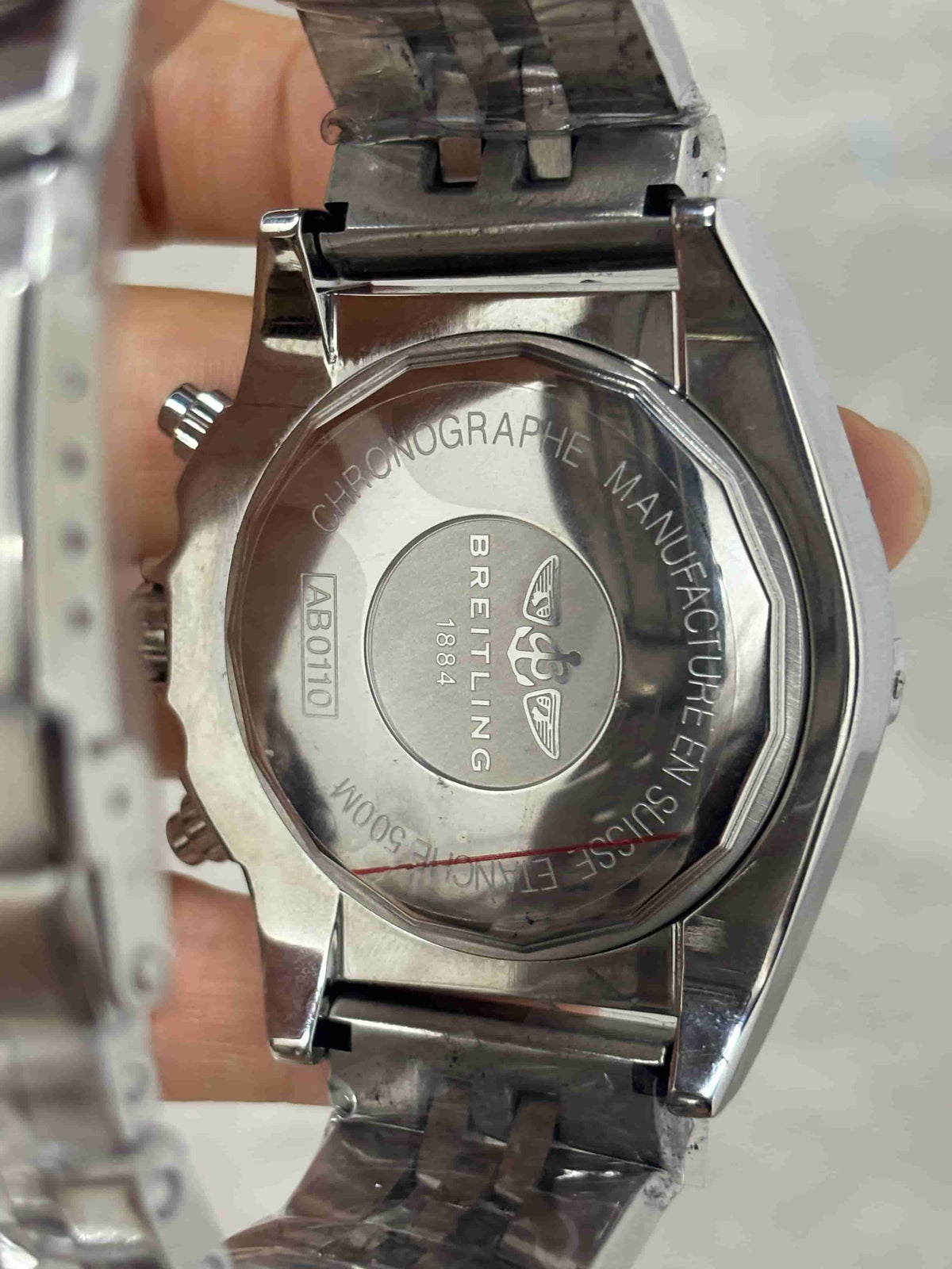 Replica Stainless Steel Japanese Vk Quartz Movement Watch BL179