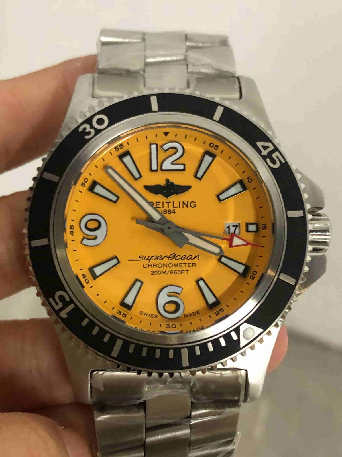 Replica Stainless Steel Japanese Vk Quartz Movement Watch BL215