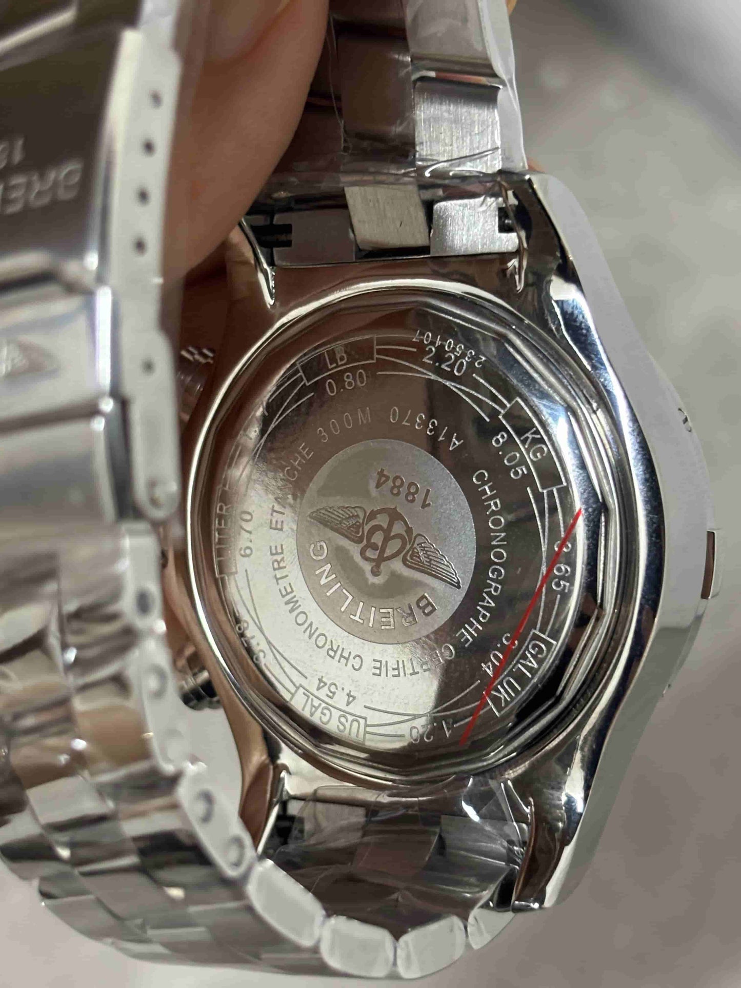 Replica Stainless Steel Japanese Vk Quartz Movement Watch BL199