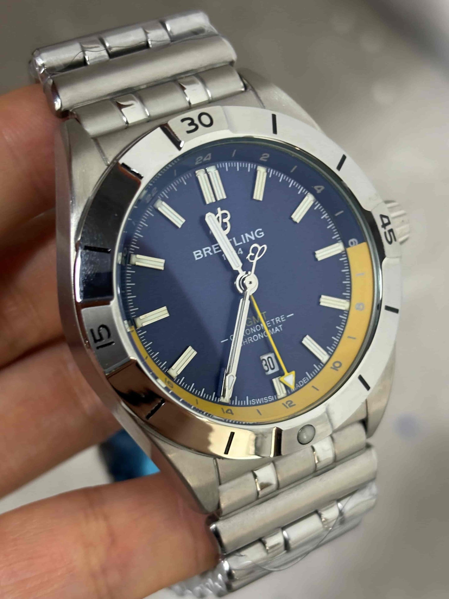Replica Stainless Steel Mechanical Watch BL120