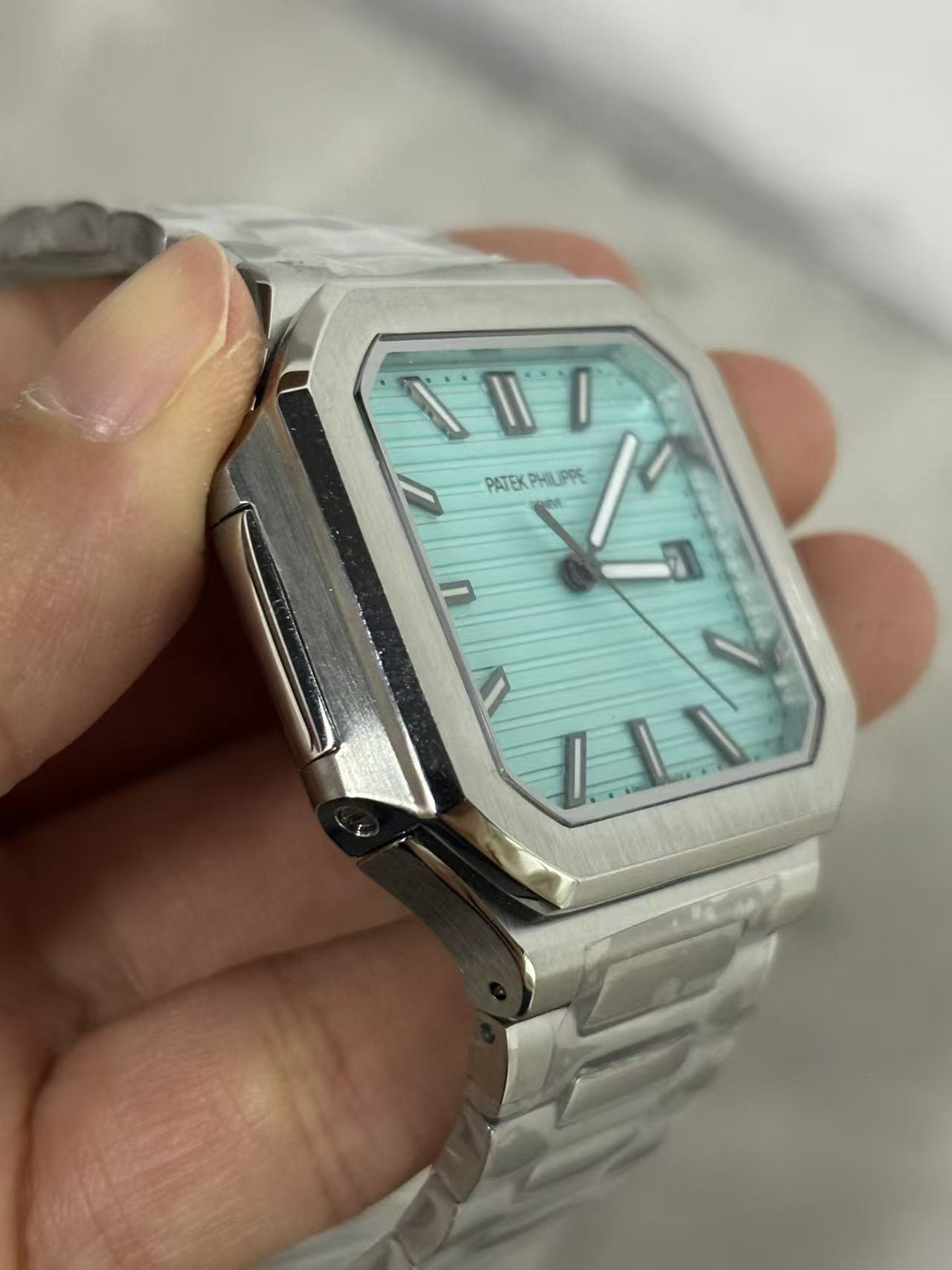 Replica CUBITUS 5821/1A-001 Stainless Steel Automatic Mechanical Watch 45mm
