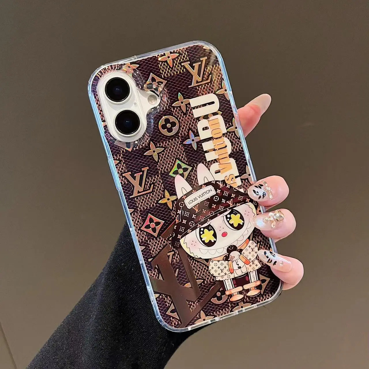 Luxury Labubu L & V iPhone Case – Cute Meets Class-s2 mysite