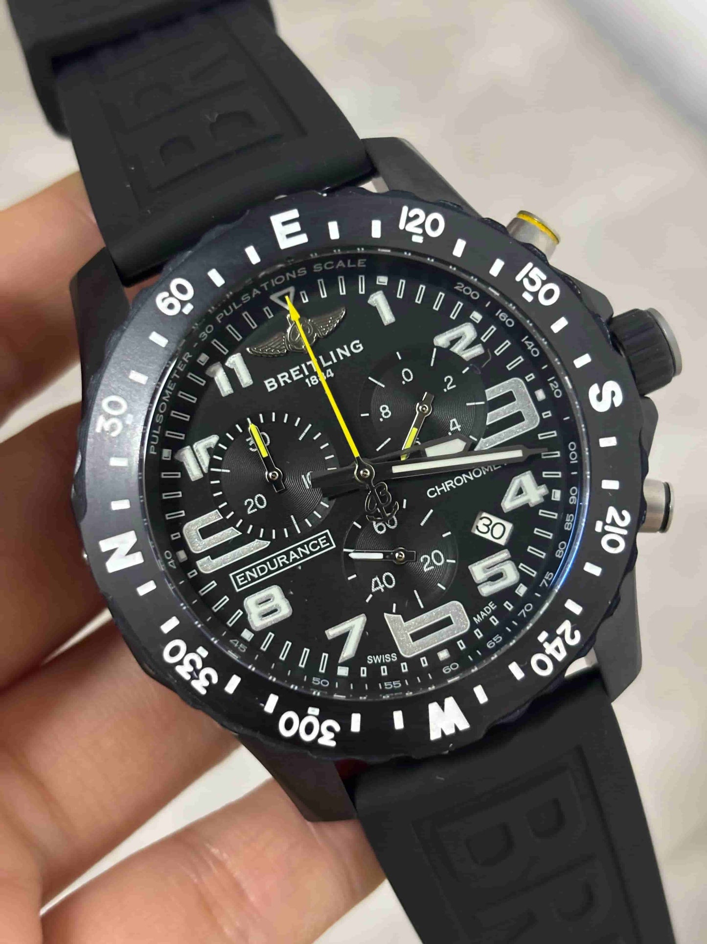 Replica Stainless Steel Japanese Vk Quartz Movement Watch  BL183