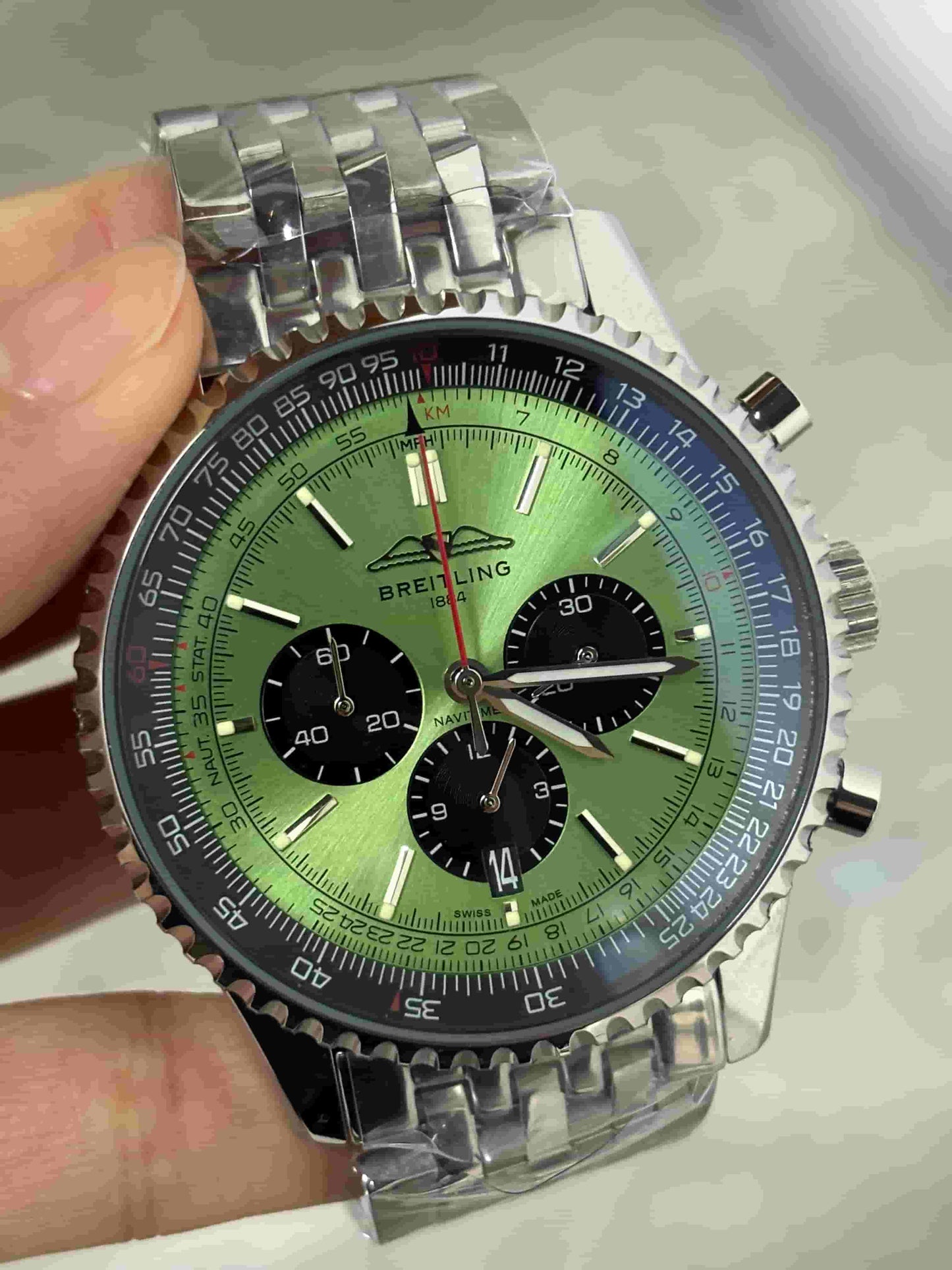 Replica Stainless Steel Japanese Vk Quartz Movement Watch BL160
