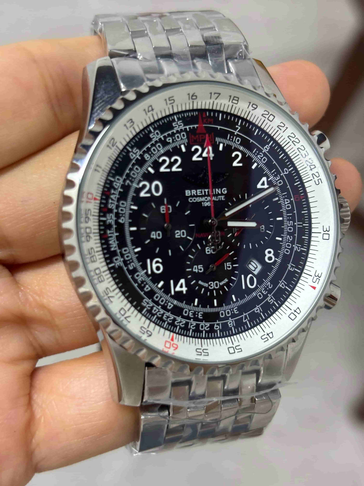 Replica Stainless Steel Japanese Vk63 Quartz Movement Watch  BL59