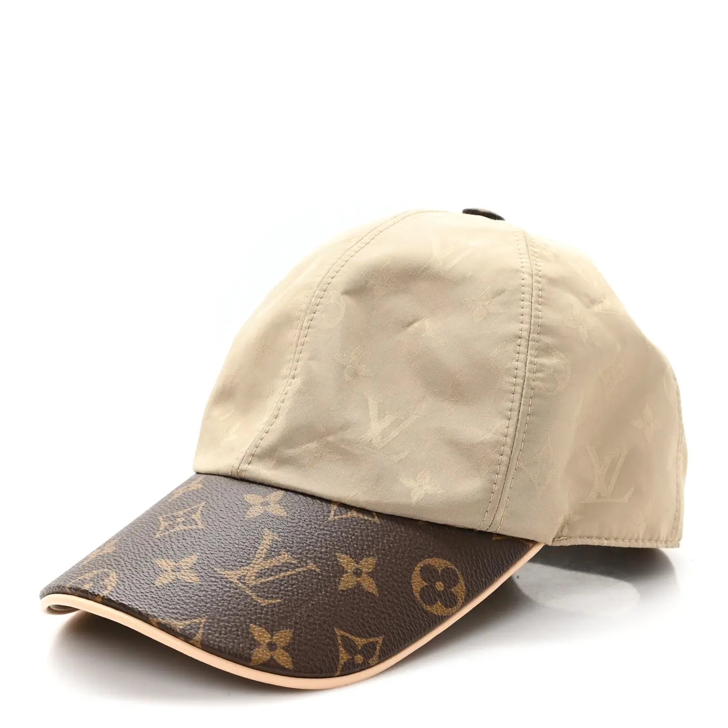 Beige Contrast Brim Baseball Cap-s2 mysite