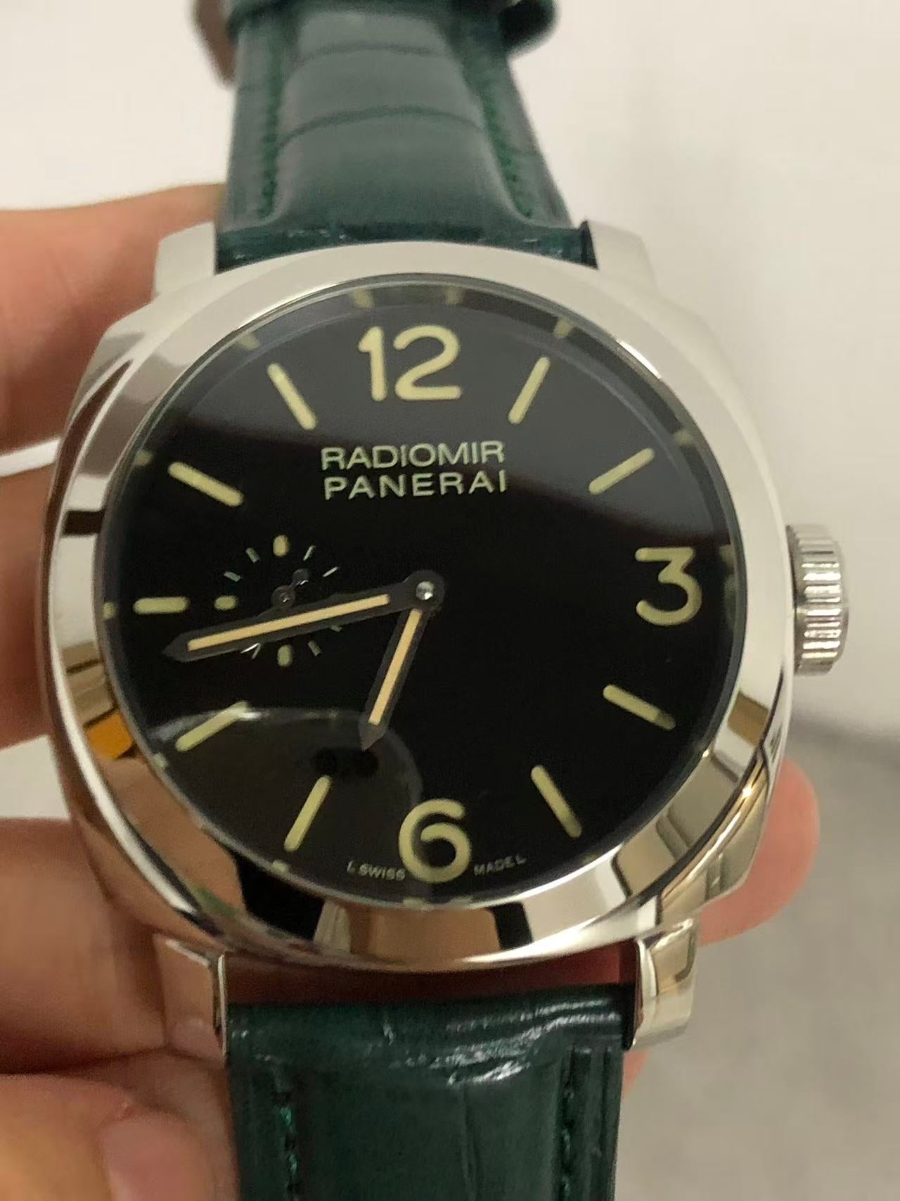 Replica LUMINOR 904L Stainless Steel Automatic Mechanical Watch Mens Watches 45mm