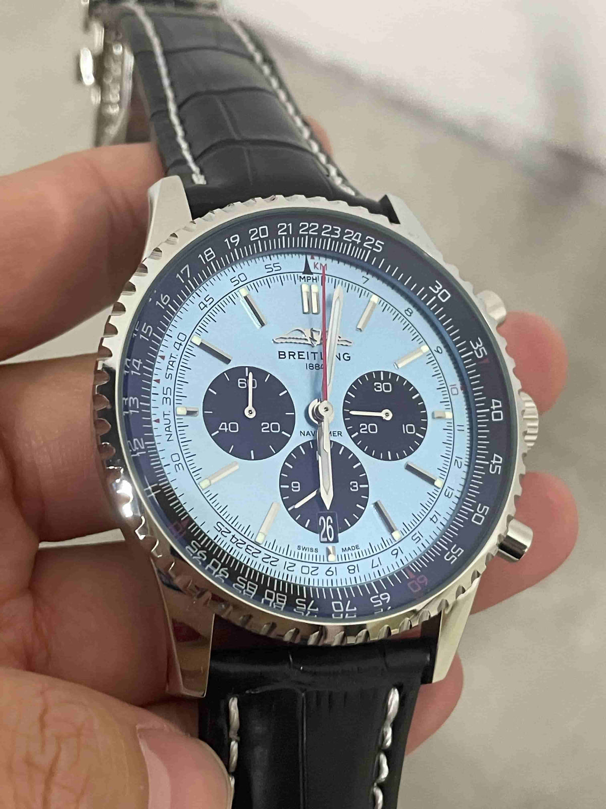 Replica Stainless Steel Japanese Vk Quartz Movement Watch BL231