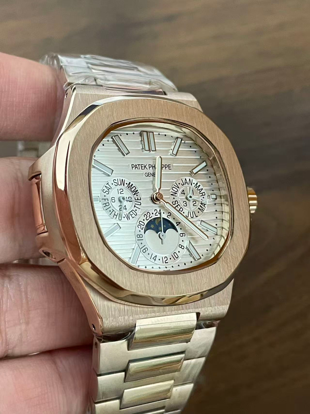 Replica NAUTILUS Stainless Steel Automatic Mechanical Watch 40mm