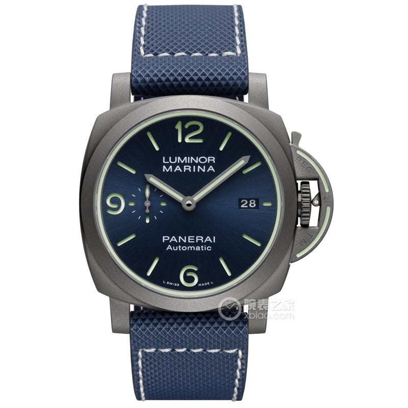 904l Stainless Steel Automatic Mechanical Watch Nylon Strap 44MM Mens Watches