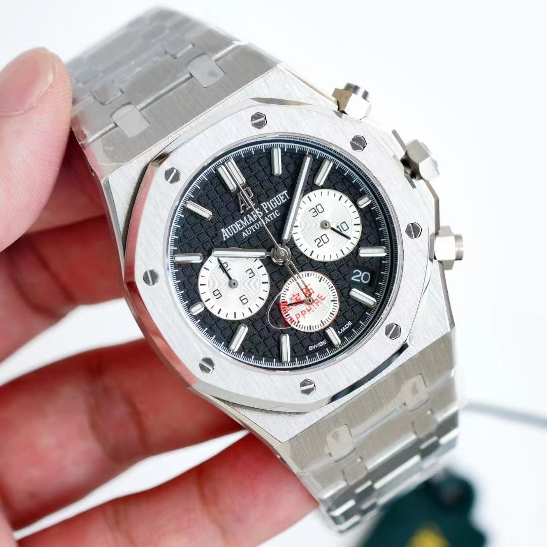 Replica Royal Oak 904l Stainless Steel Quartz Watch for Men 42mm