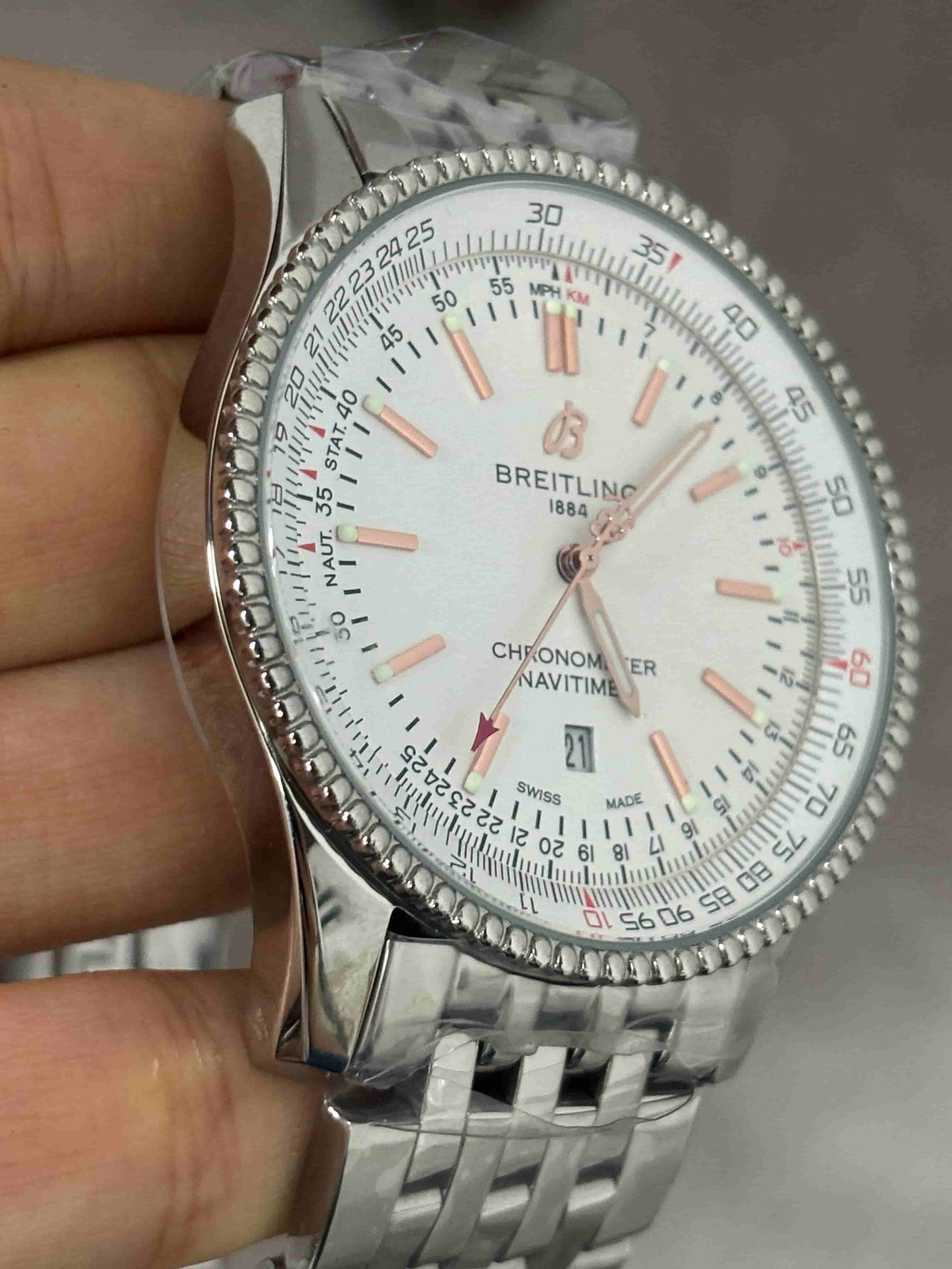 Replica Stainless Steel Mechanical Watch BL103