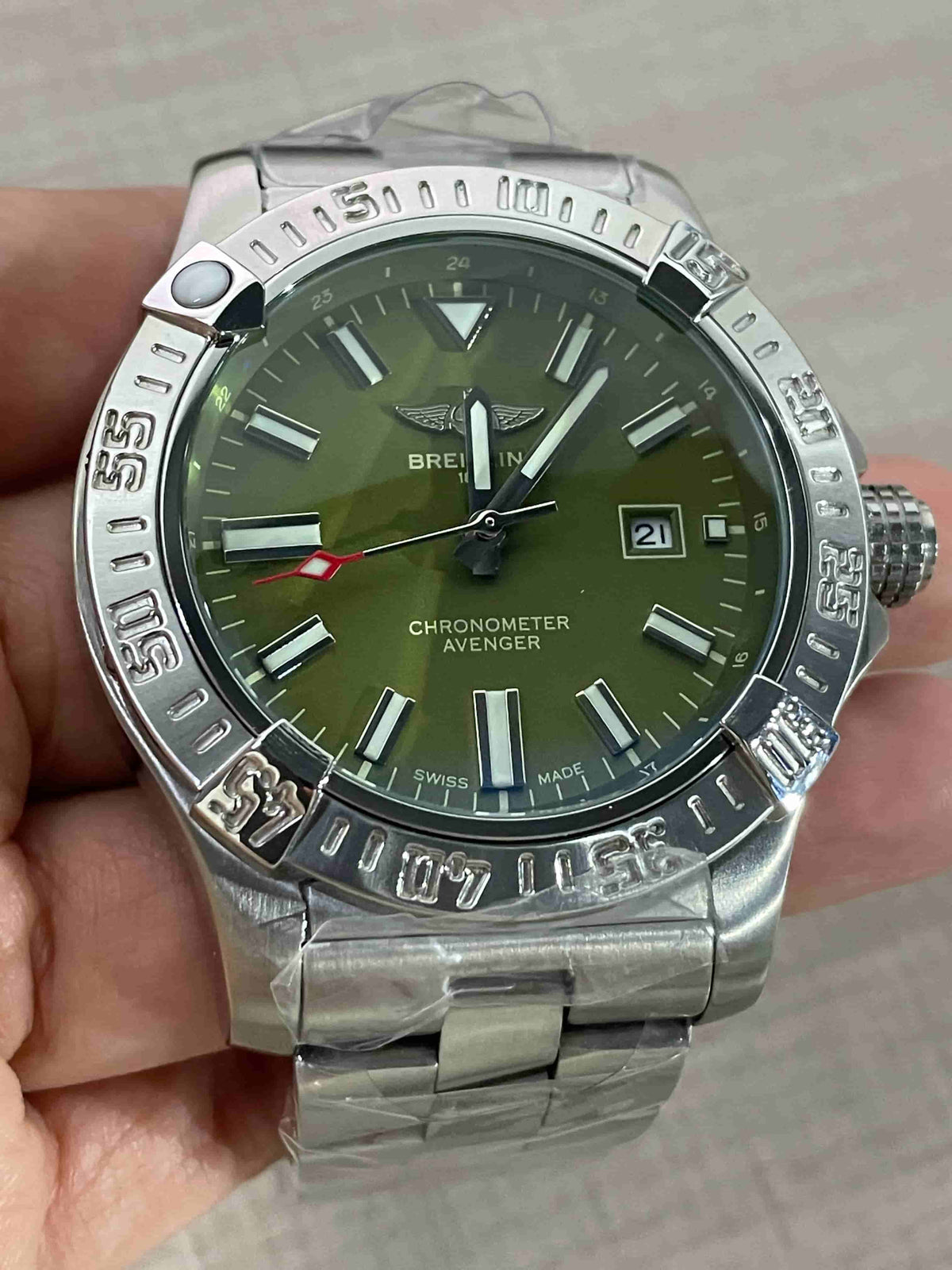 Replica Stainless Steel Japanese Vk63 Quartz Movement Watch BL37