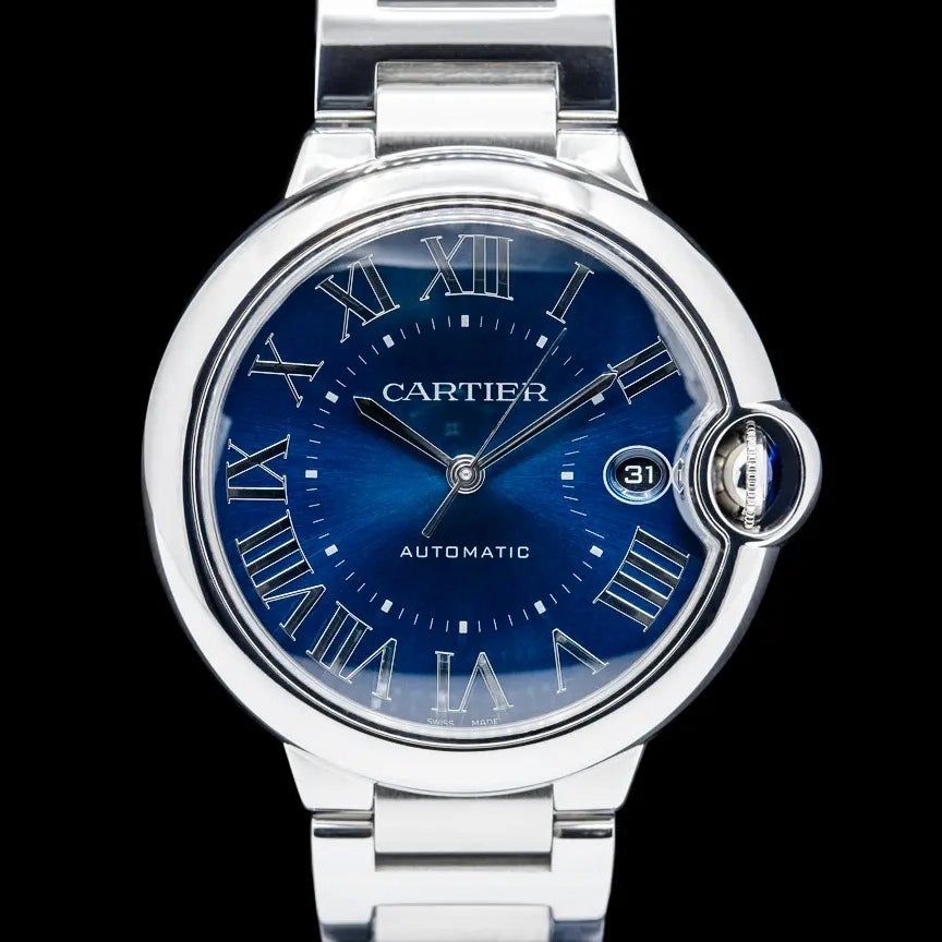 Ballon Bleu 904l Stainless Steel Automatic Mechanical Watch 42mm-1