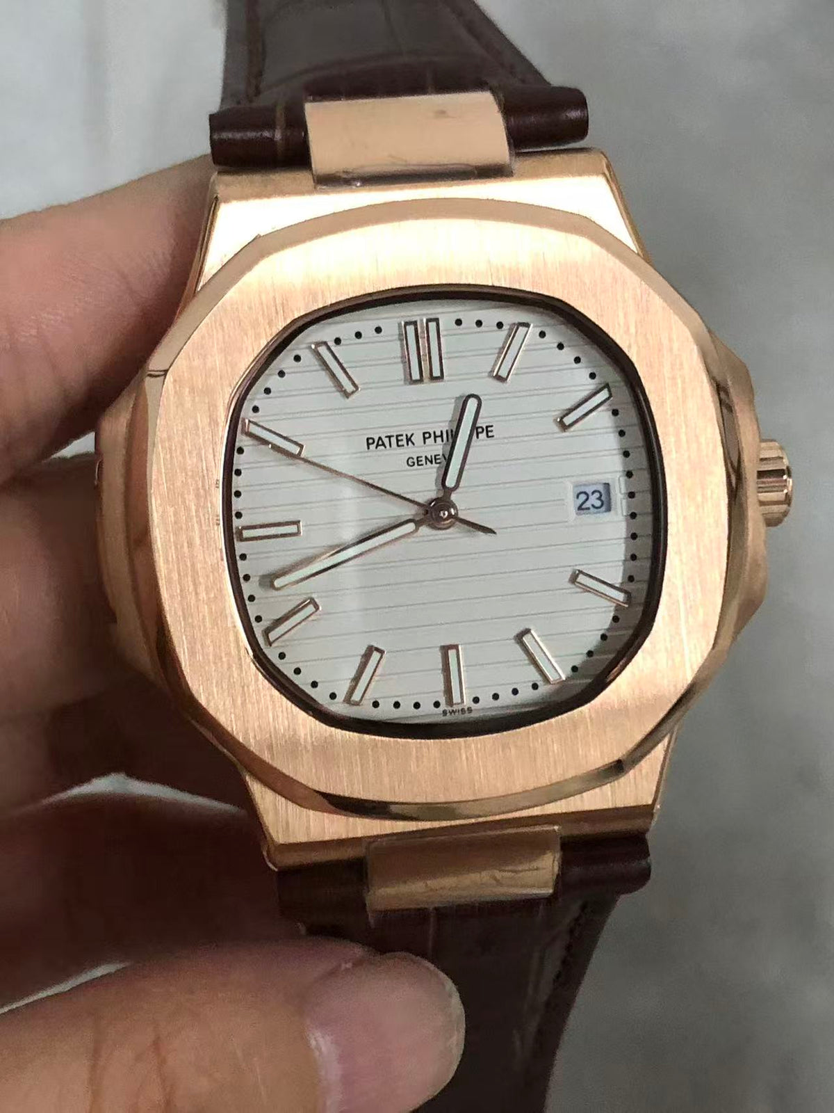 Replica NAUTILUS Stainless Steel Automatic Mechanical Watch 40mm